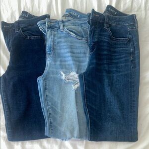 American Eagle Outfitters Blue Skinny Jeans